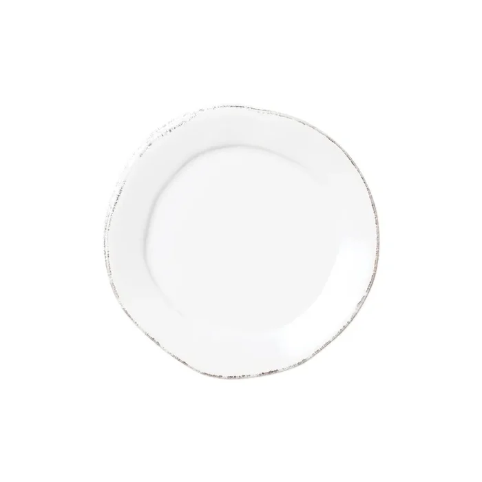 Lastra White Canape Plate