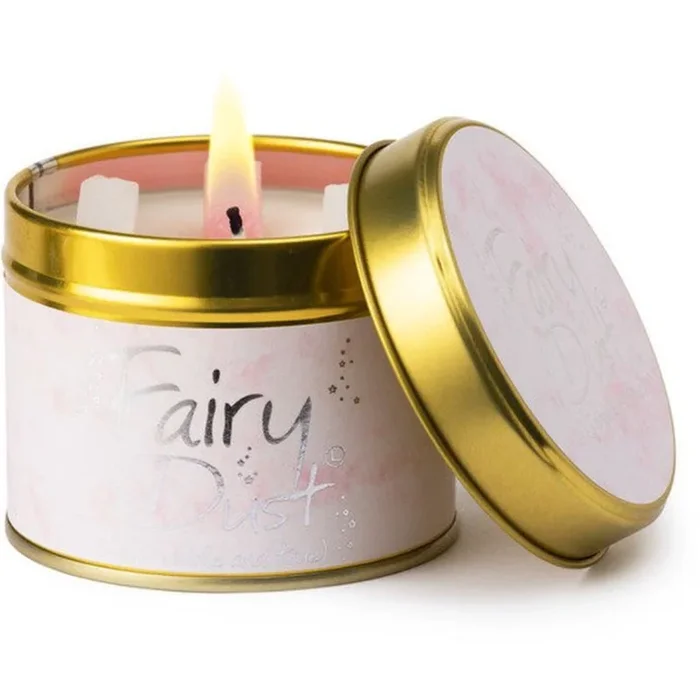 Lily Scented Tin Candle – Fairy Dust