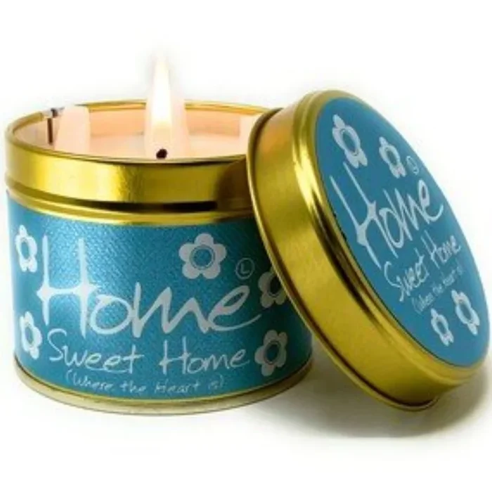 Lily Scented Tin Candle – Home Sweet Home