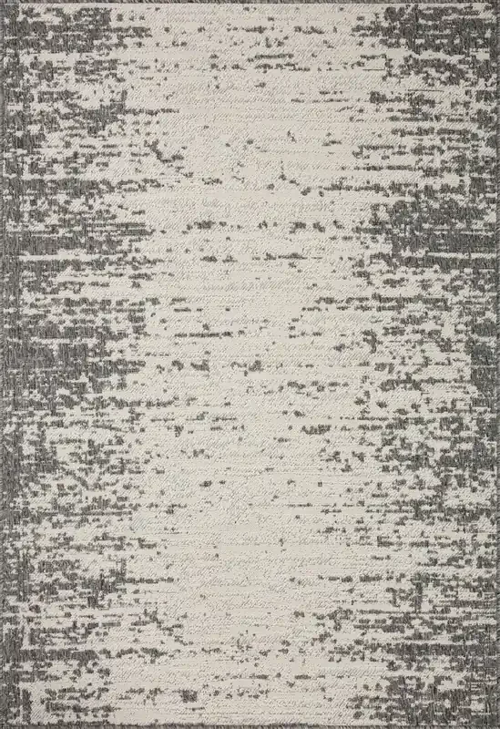 Loloi II Rainier Ivory / Grey Indoor/Outdoor Area Rug (RAI-01)