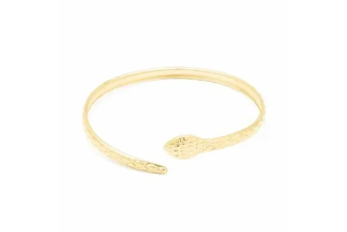 Luxenter Raxa 18K Yellow Gold Women’s Bracelet – Classic Gold Bangle, 60mm, Timeless Elegance