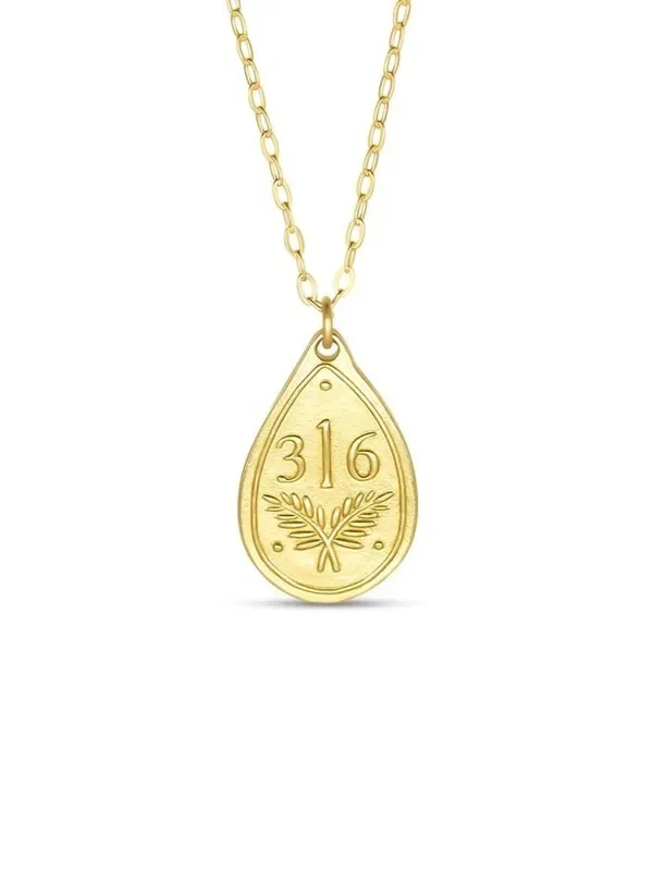 Madison Sterling- Original Pendant Necklace John 3 16 (22″)