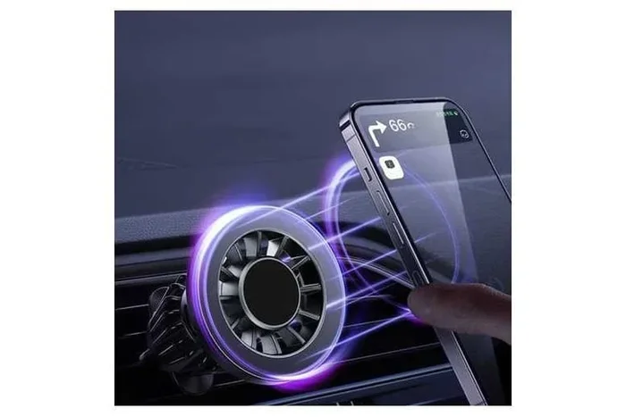 MagSafe Magnetic Car Vent Mount Phone Holder – Universal Dashboard Clip for iPhone & Smartphones