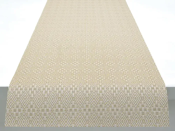 Martha Stewart x Chilewich Boxwood Table Runner (Wheat)