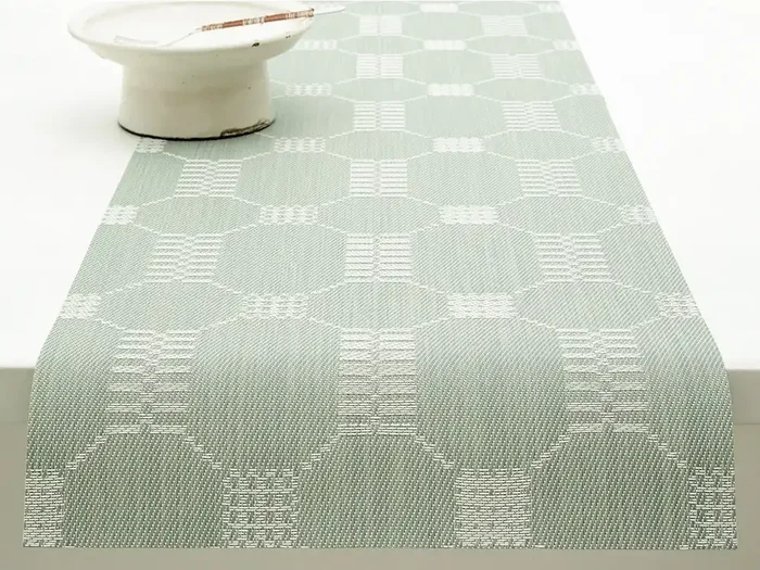 Martha Stewart x Chilewich Coverlet Table Runner (Abalone)