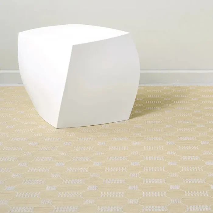 Martha Stewart x Chilewich Coverlet Woven Floormat Rug (Wheat)