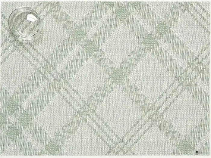 Martha Stewart x Chilewich Ribbons Rectangle Place Mats Set/4 (Abalone)
