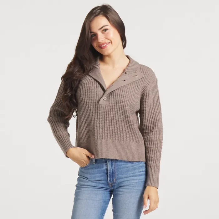 Massy Chunky Sweater • Burnt Taupe