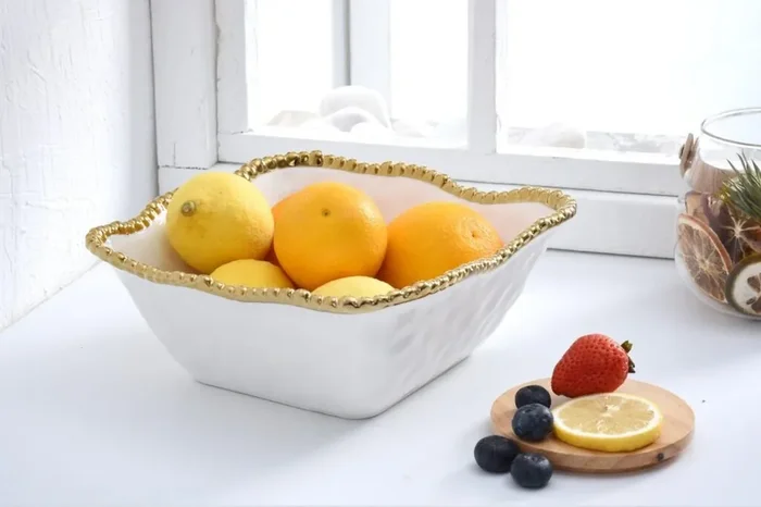 Medium Square Salad Bowl – Pampa Bay