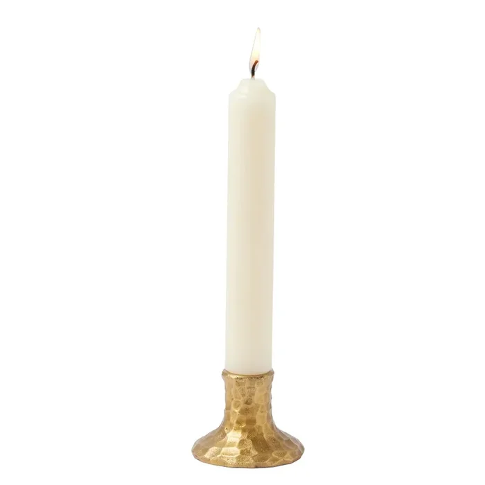 Meriah Gold Candle Holders Set/2