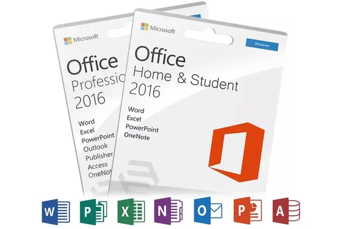 Microsoft Office 2016 – Home & Student or Professional Edition for Windows