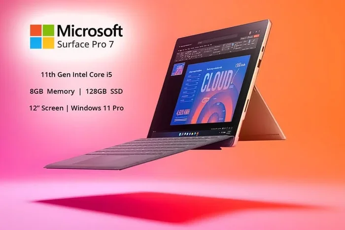 Microsoft Surface Pro 7+ Tablet: High Performance, Portable, 12-inch Touchscreen