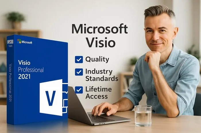 Microsoft Visio 2021 Professional – Elevate Your Diagrams with Lifetime Access