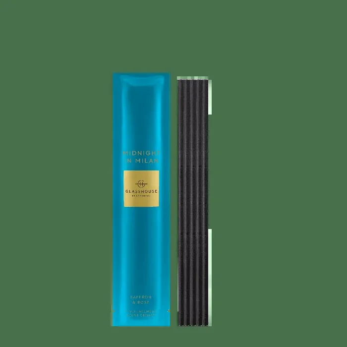 Midnight in Milan Replacement Scent Stems – Glasshouse Fragrances