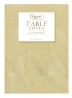 Moire Light Gold – Paper Linen Print Airlaid Tablecover 5.2‘X8.2‘ – Caspari