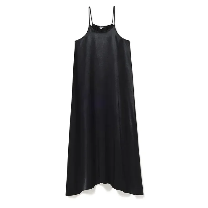 Monrow Long Gown Black- PJ Harlow