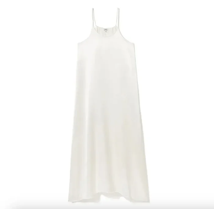 Monrow Long Gown Pearl- PJ Harlow