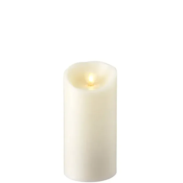Moving Flame 3×6 Ivory Candle