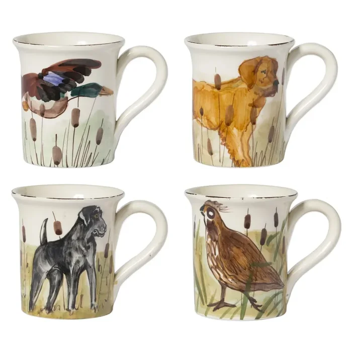 Mugs Wildlife Assorted- Set of 4