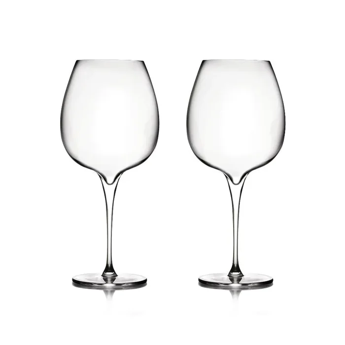 Nambe Vie Pinot Noir Glasses, Set of 2