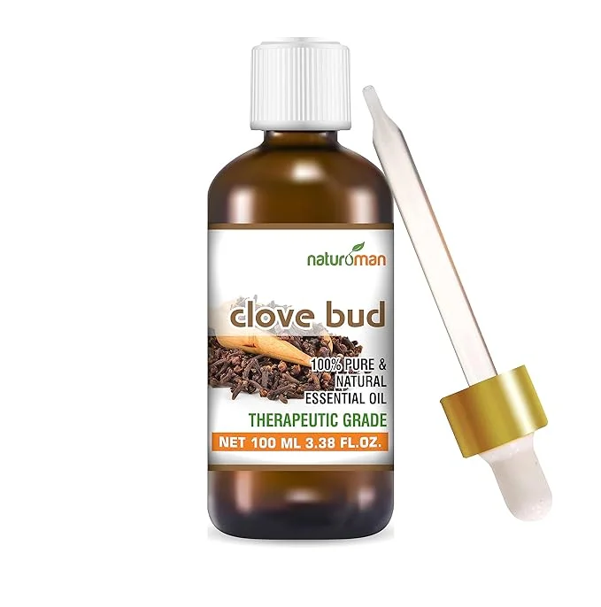 Naturoman Clove Bud Pure and Natural Essential Oil – 100 ml