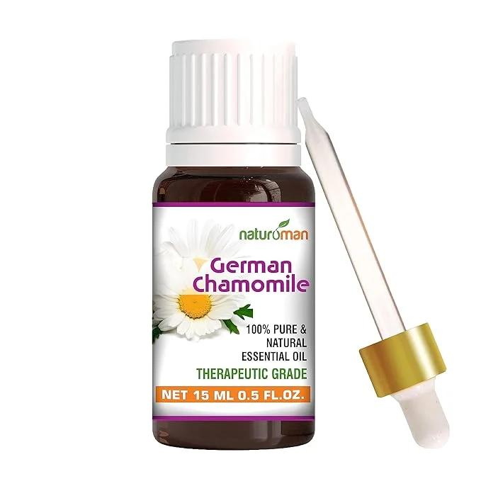 Naturoman German Chamomile Pure and Natural Essential Oil – 15 ml