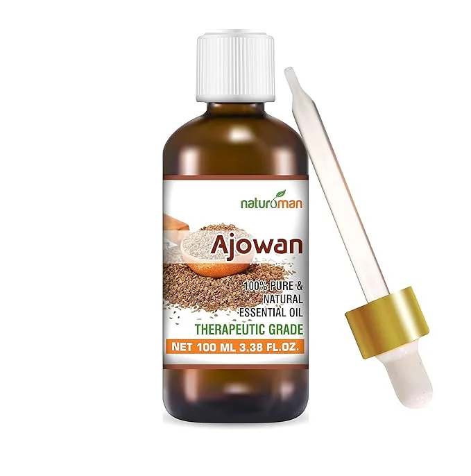 Naturoman Pure Ajwain Essential Oil – 100 ml