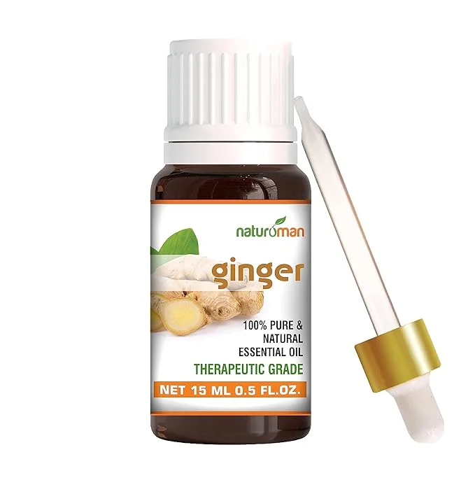 Naturoman Pure Ginger Essential Oil – 15 ml