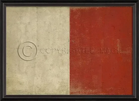 Nautical Flag H Framed Print