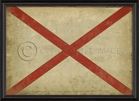 Nautical Flag V Framed Print