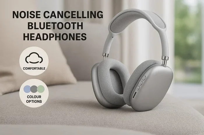 Noise Cancelling Bluetooth Headphones – Wireless, Comfortable, and Stylish