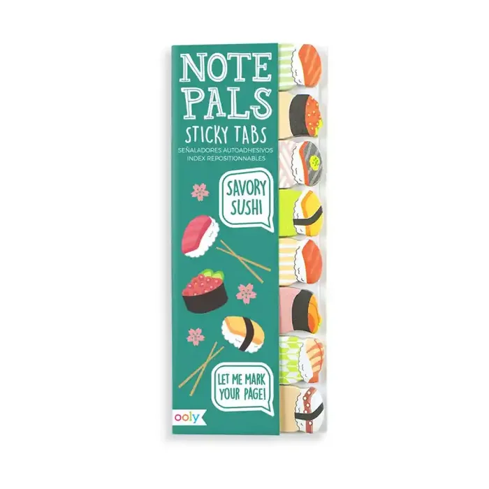 Ooly Note Pals Sticky Tabs – Savory Sushi