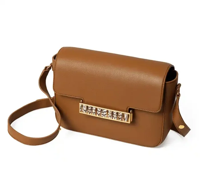 Oxford Crossbody Bag – Tan – Quail – Brackish