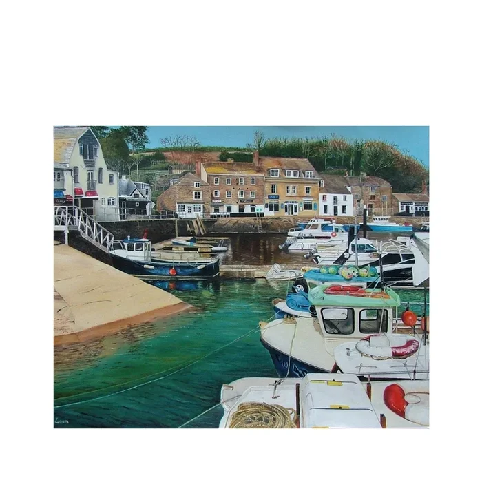 Padstow Harbour A4 print