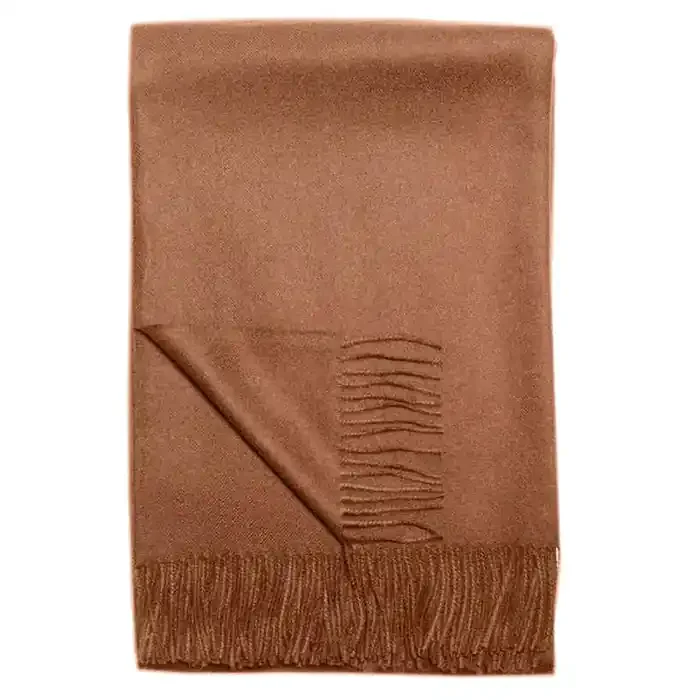 Paris Baby Alpaca Throw (Camel)