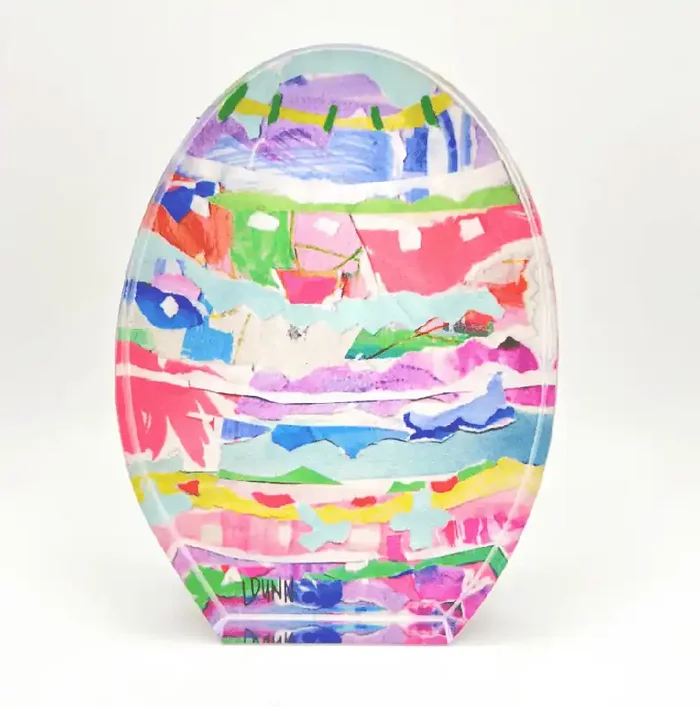 Pastel Acrylic Easter Egg – Lauren Dunn