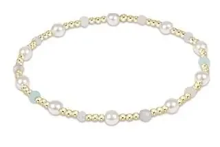 Pearl Sincerity Pattern 3mm/4mm Bead Bracelet – Hot Mess SS25 – Enewton