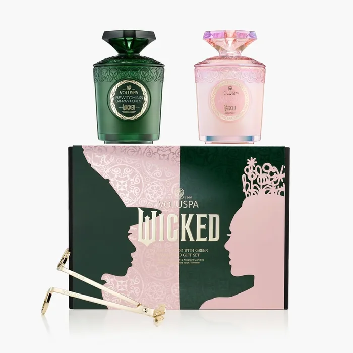 Pink Goes Good With Green – Candle Duo Set