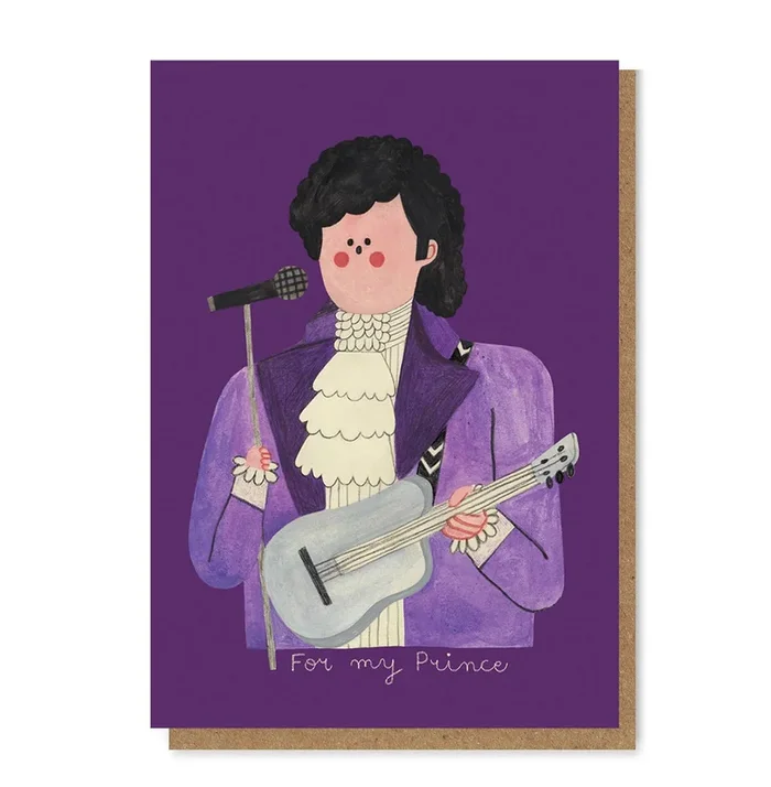 PRINCE Greetings Card