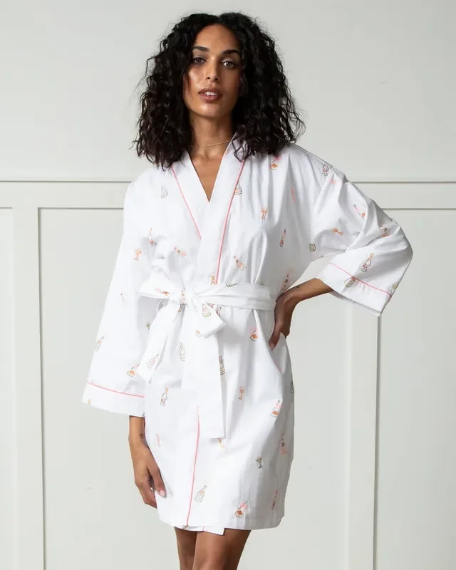 Print Fresh- Bubbly Brunch- Getting Ready Robe
