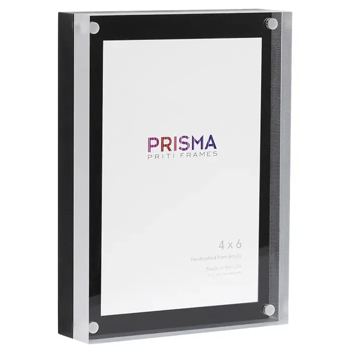 Priti Acrylic Picture Frame (Black)