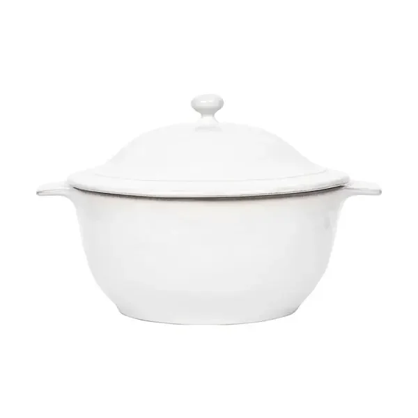 Puro Whitewash Lidded Casserole