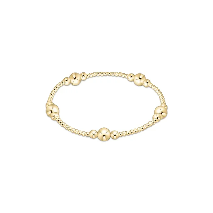 Purpose Gold 6mm Bead Bracelet