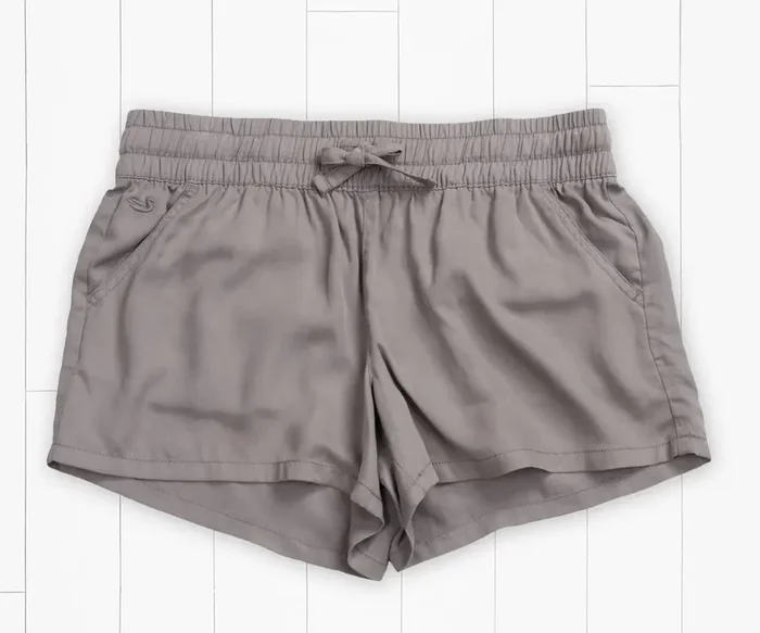 Rachel Relaxed Shorts • Light Gray
