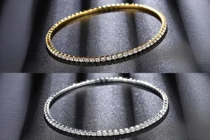 Radiant Crystal Zirconia Anklets