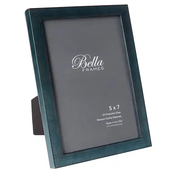 Raku Feldspar Green Wood Picture Frame