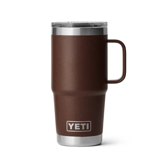 Rambler® 20oz (591ml) travel mug wetlands brown