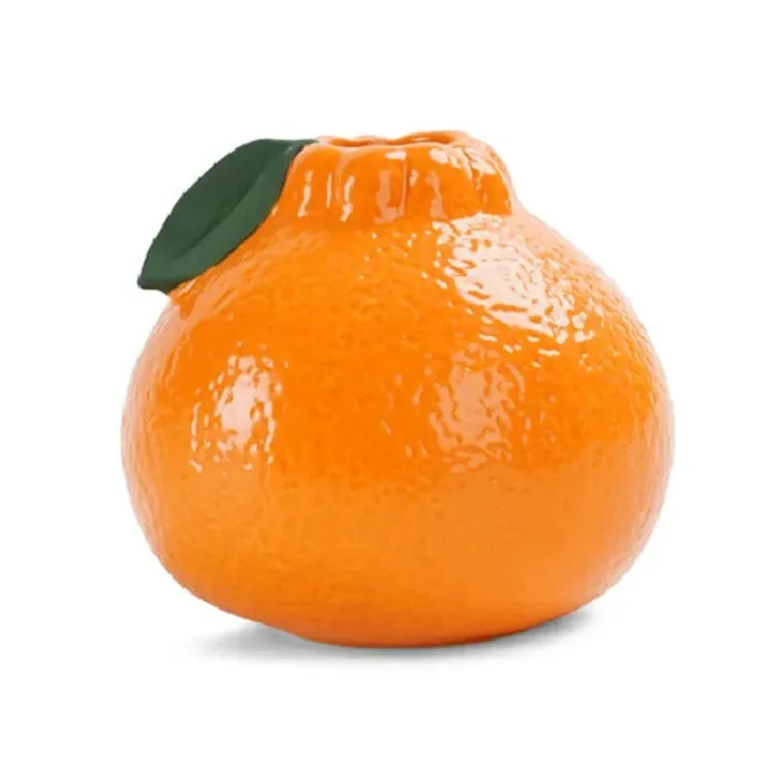 Realistic Orange Vase