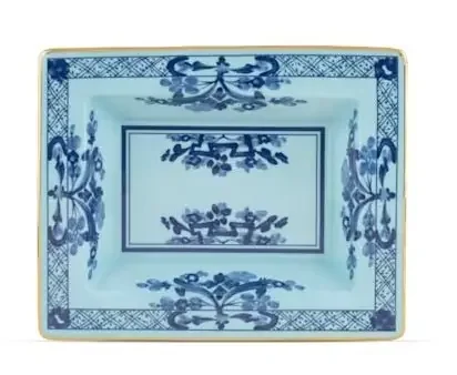 Rectangular Change Tray Iris Oriente Italiano