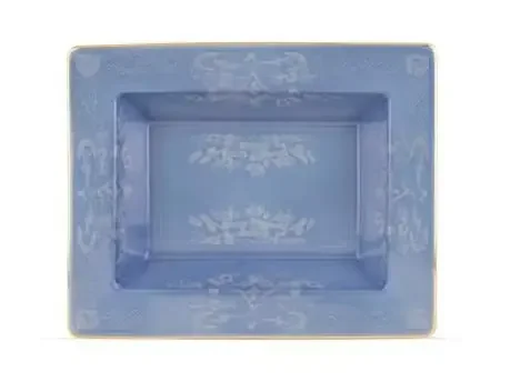 Rectangular Change Tray Pervinca Oriente Italiano